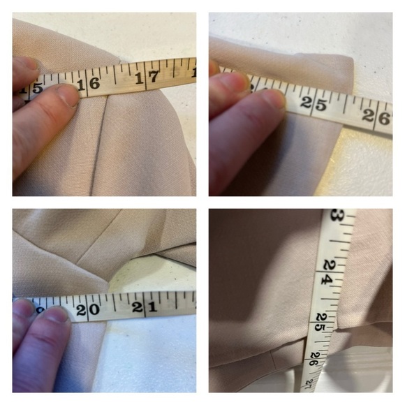 AKRIS Genaro blazer jacket beige tan wool size 10 clay office business NWT New - Picture 16 of 16